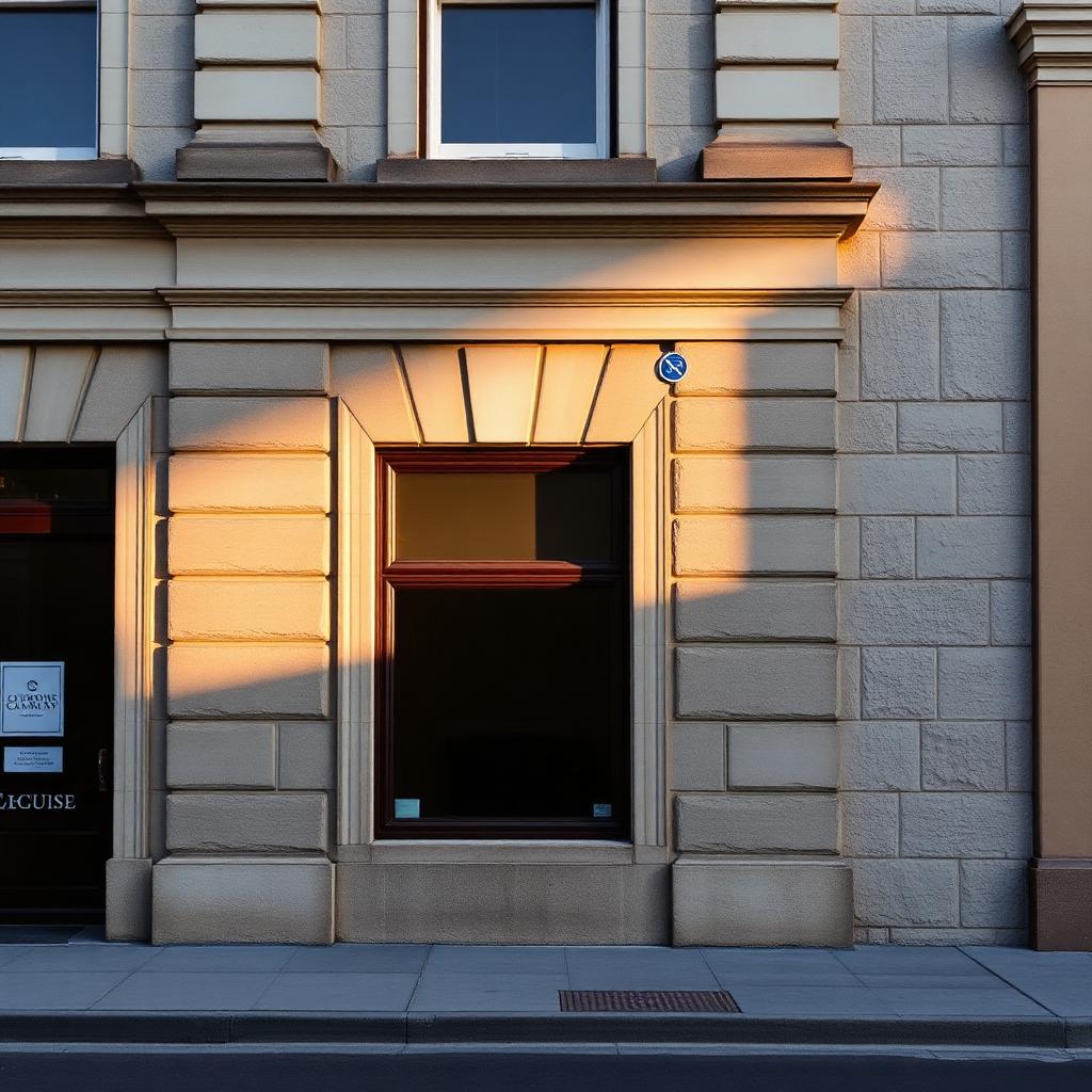 Bluestone commercial facade in Warrnambool